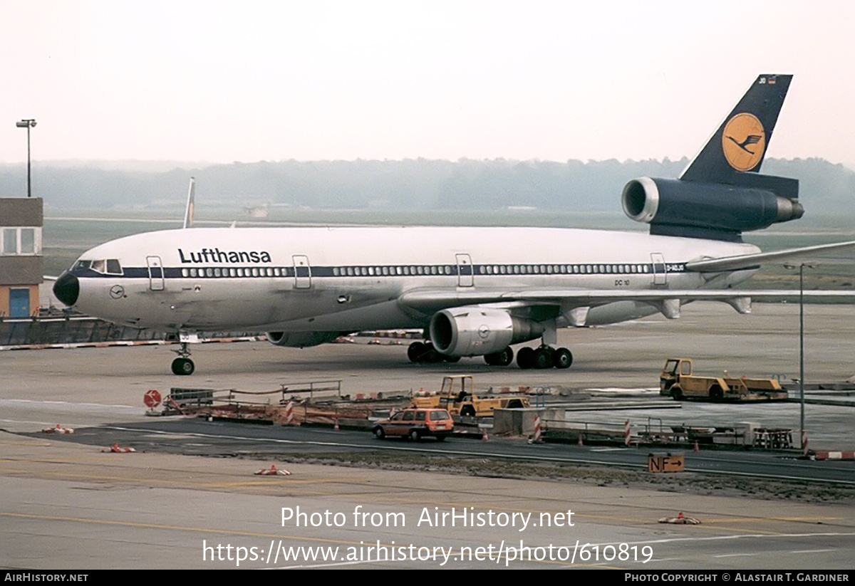 Aircraft Photo of D-ADJO | McDonnell Douglas DC-10-30 | Lufthansa | AirHistory.net #610819