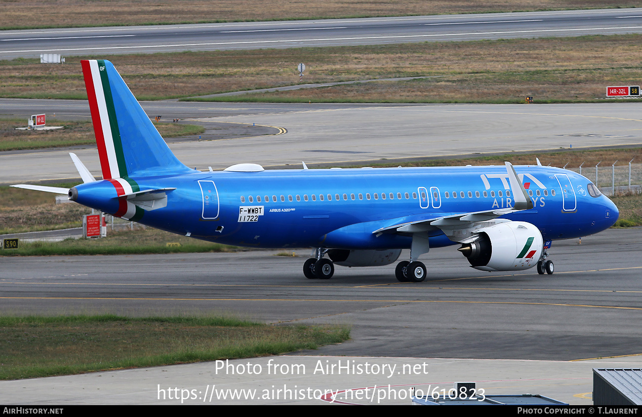 Aircraft Photo of F-WWBT | Airbus A320-272N | ITA Airways | AirHistory.net #610823