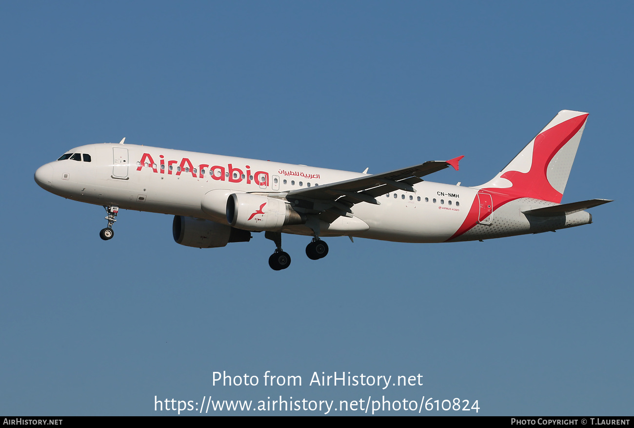 Aircraft Photo of CN-NMH | Airbus A320-214 | Air Arabia | AirHistory.net #610824