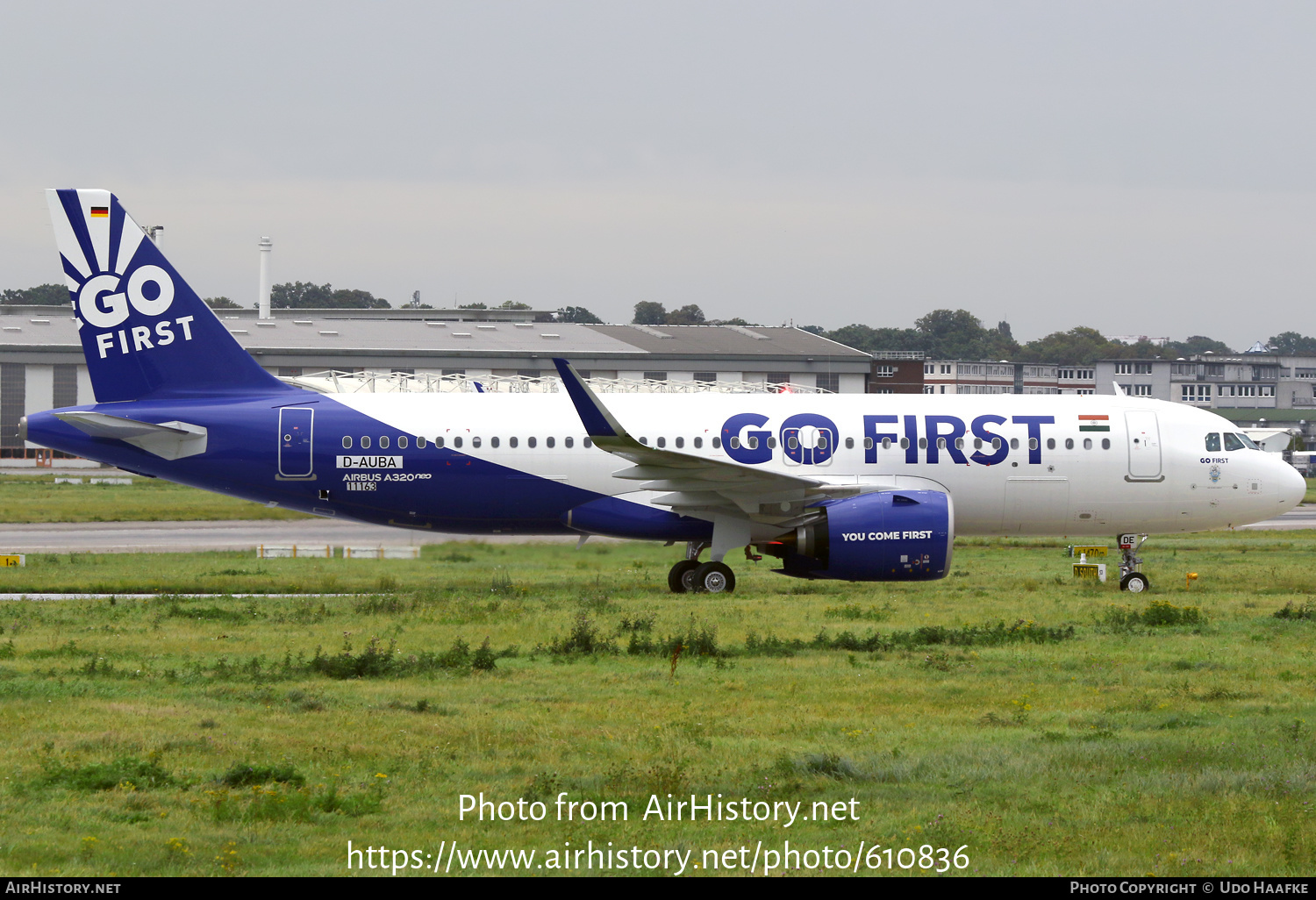 Aircraft Photo of D-AUBA / VT-WDE | Airbus A320-271N | Go First | AirHistory.net #610836