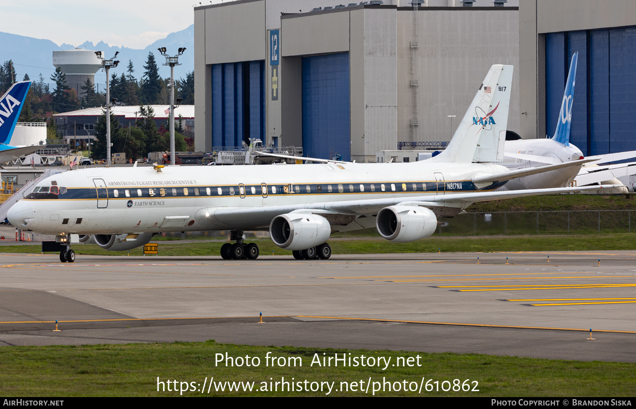 Aircraft Photo of N817NA | McDonnell Douglas DC-8-72 | NASA - National Aeronautics and Space Administration | AirHistory.net #610862