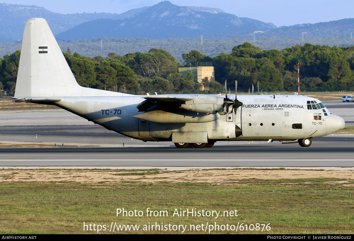 Aircraft Photo of TC-70 | Lockheed KC-130H Hercules (L-382) | Argentina - Air Force | AirHistory.net #610876