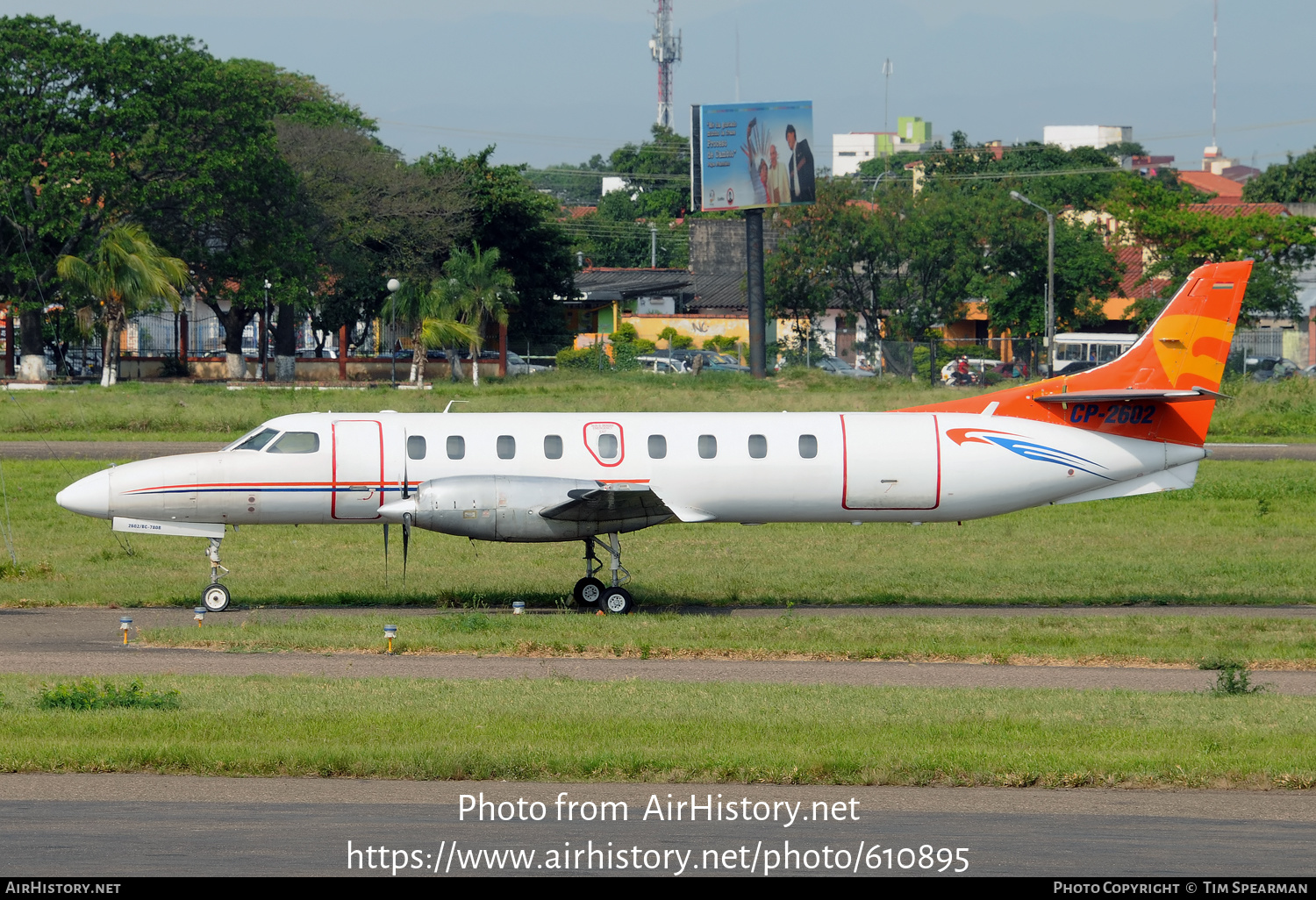 Aircraft Photo of CP-2602 | Fairchild SA-227BC Metro III | AirHistory.net #610895