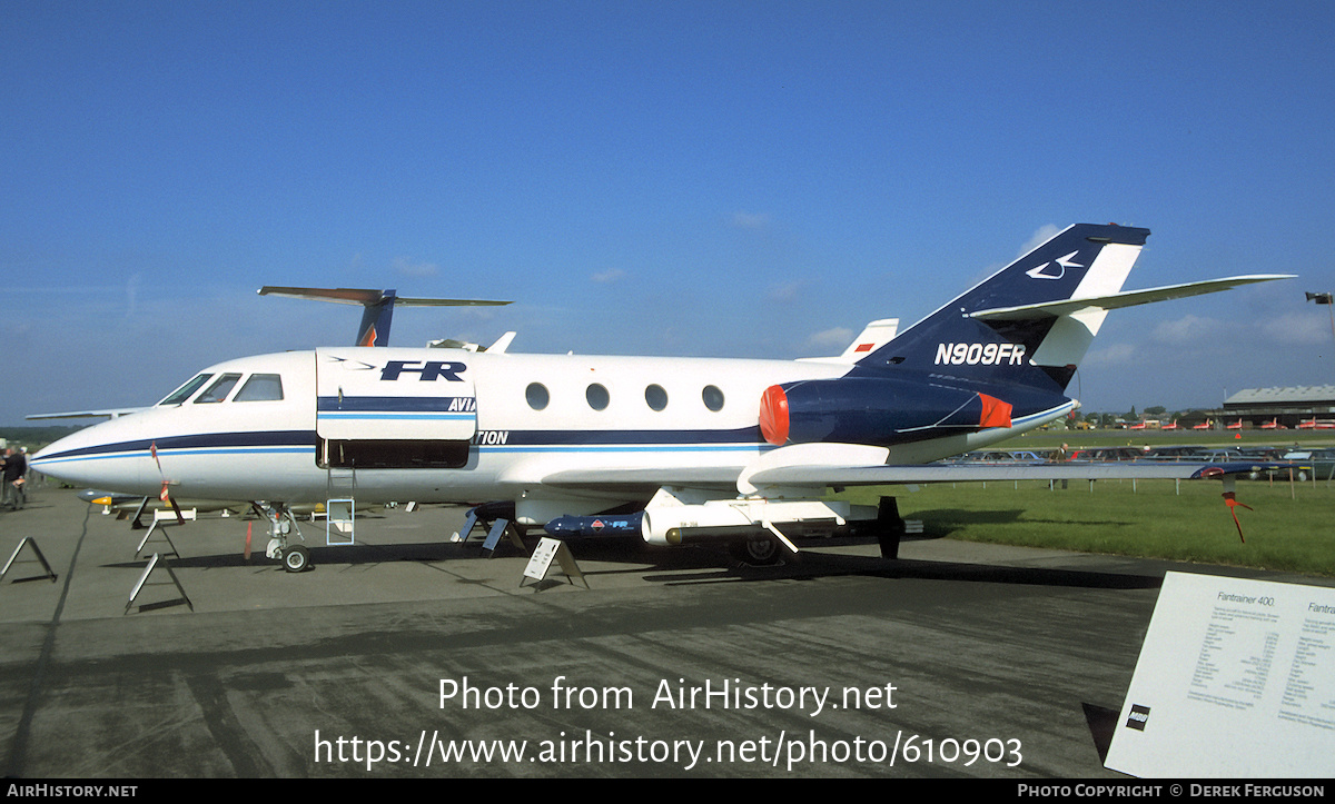 Aircraft Photo of N909FR | Dassault Falcon 20DC | FRA - FR Aviation | AirHistory.net #610903