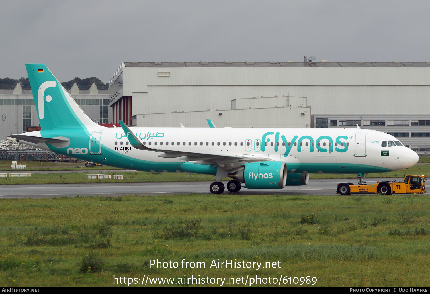 Aircraft Photo of D-AUBJ / HZ-NS67 | Airbus A320-251N | Flynas | AirHistory.net #610989