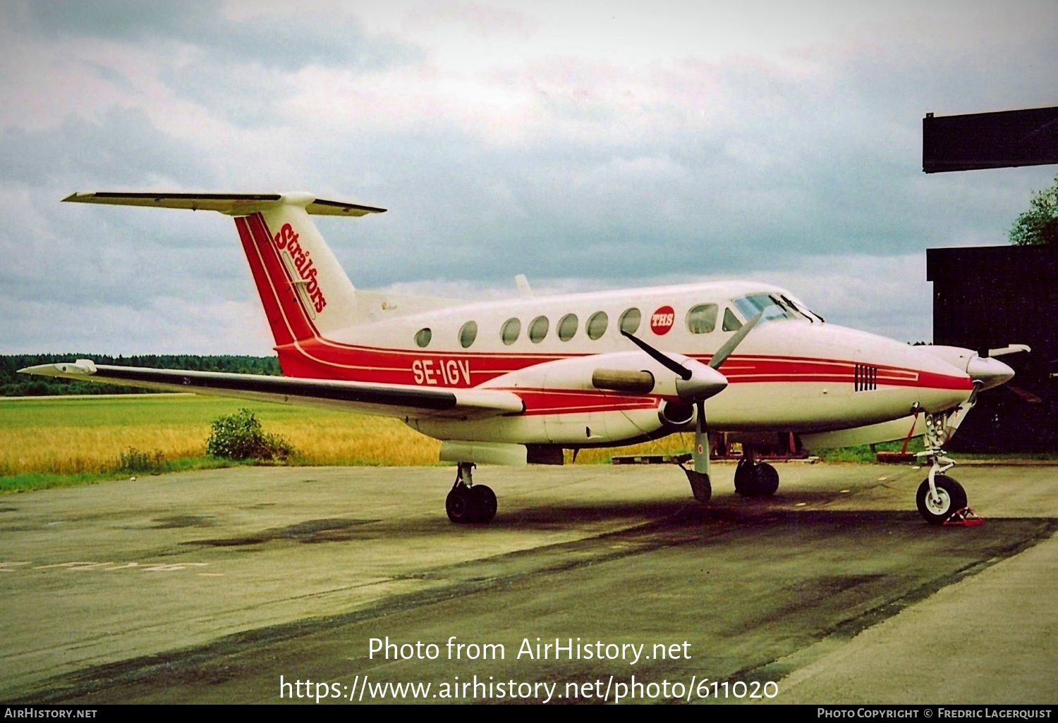 Aircraft Photo of SE-IGV | Beech 200C Super King Air | Strålfors | AirHistory.net #611020