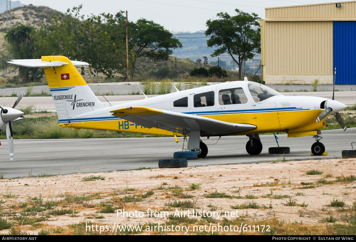 Aircraft Photo of HB-PKX | Piper PA-28RT-201T Turbo Arrow IV | Flugschule Grenchen | AirHistory.net #611172