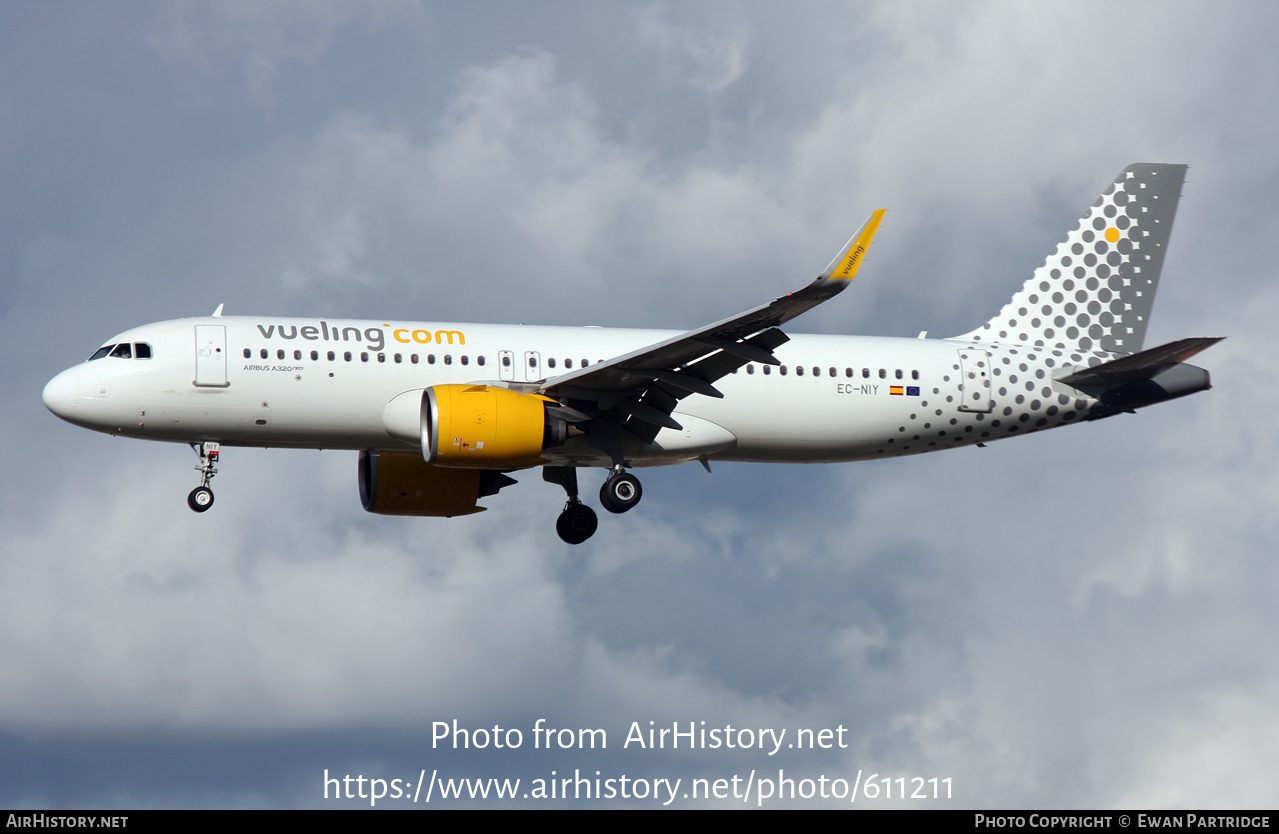 Aircraft Photo of EC-NIY | Airbus A320-271N | Vueling Airlines | AirHistory.net #611211