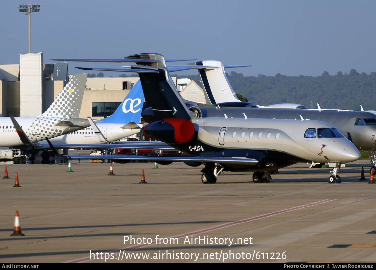 Aircraft Photo of G-HAPA | Embraer EMB-550 Legacy 500 | AirHistory.net #611226