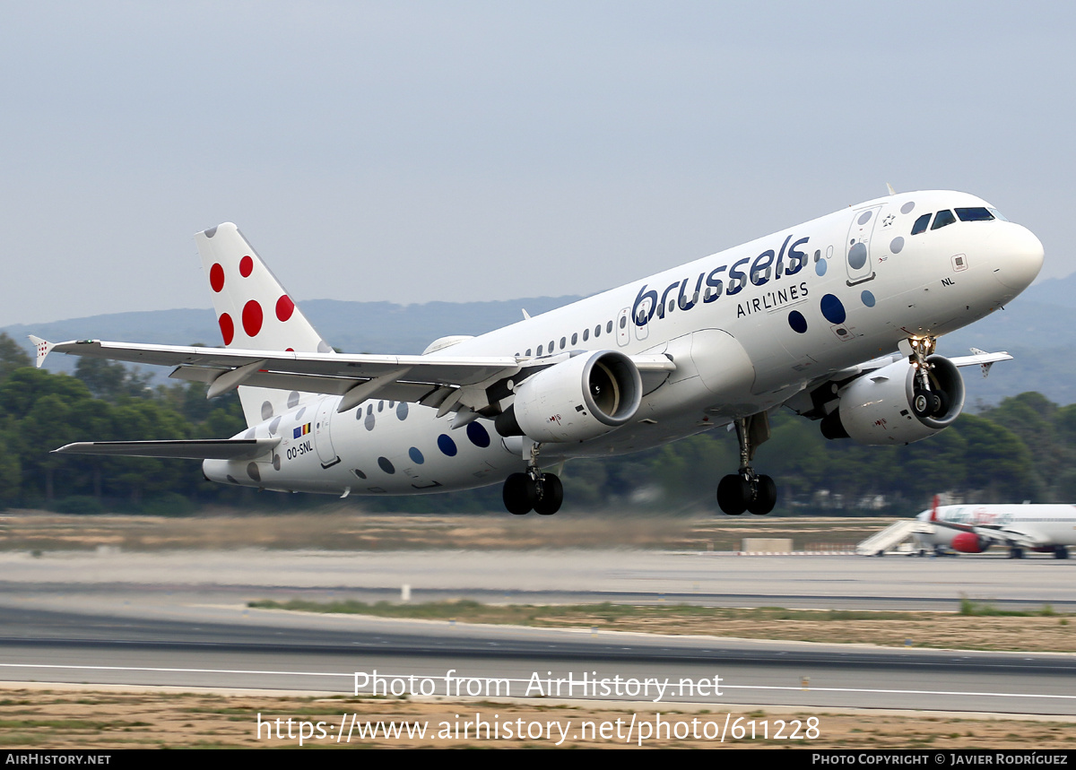 Aircraft Photo of OO-SNL | Airbus A320-214 | Brussels Airlines | AirHistory.net #611228