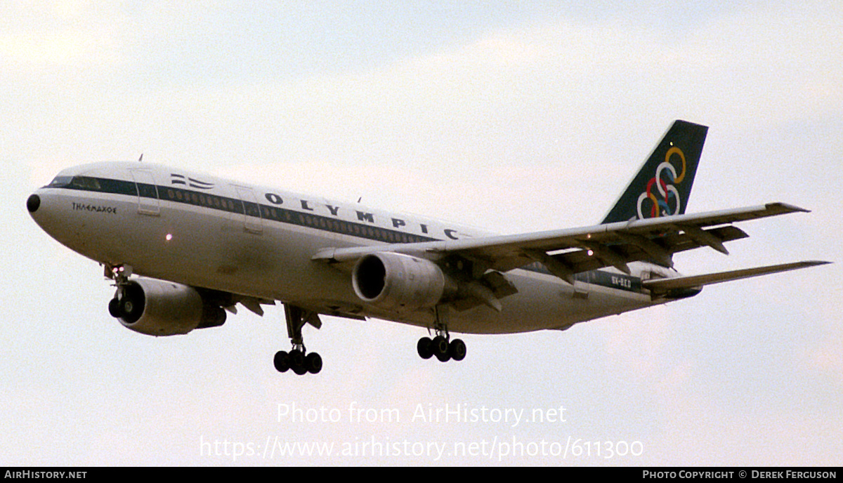 Aircraft Photo of SX-BED | Airbus A300B4-103 | Olympic | AirHistory.net #611300