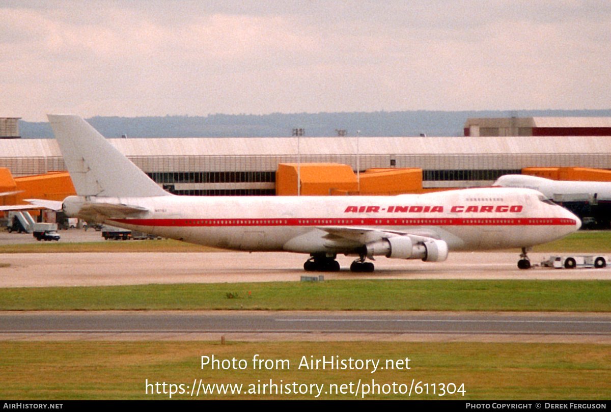 Aircraft Photo of N471EV | Boeing 747-273C | Air India Cargo | AirHistory.net #611304