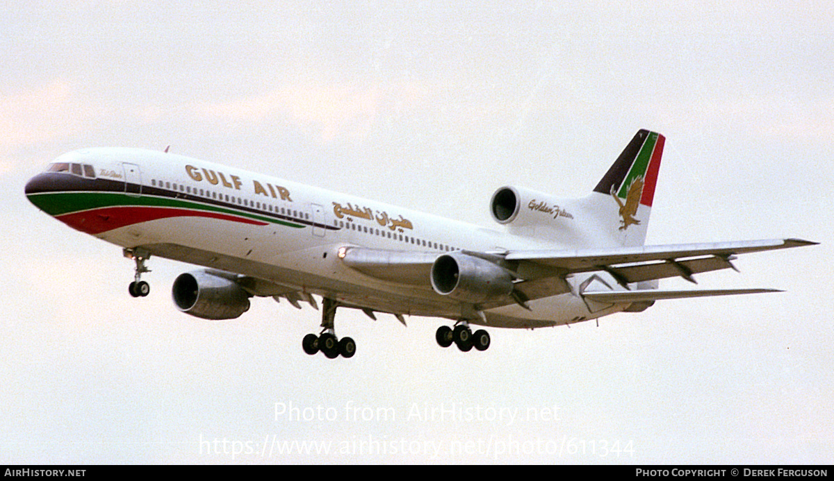 Aircraft Photo of A4O-TY | Lockheed L-1011-385-1-15 TriStar 100 | Gulf Air | AirHistory.net #611344