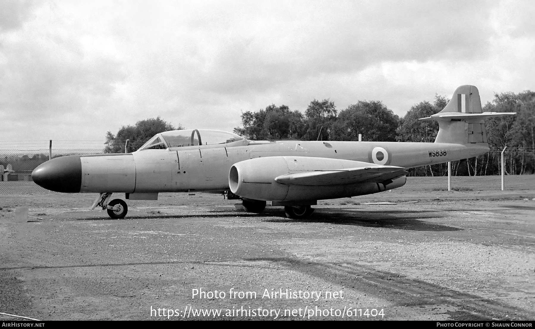 Aircraft Photo of WS838 | Gloster Meteor NF14 | UK - Air Force ...