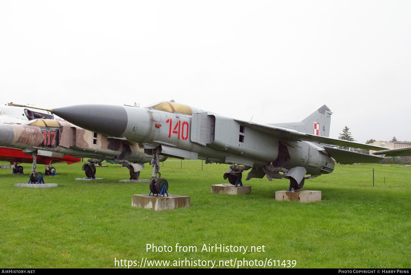 Aircraft Photo of 140 | Mikoyan-Gurevich MiG-23MF | Poland - Air Force | AirHistory.net #611439