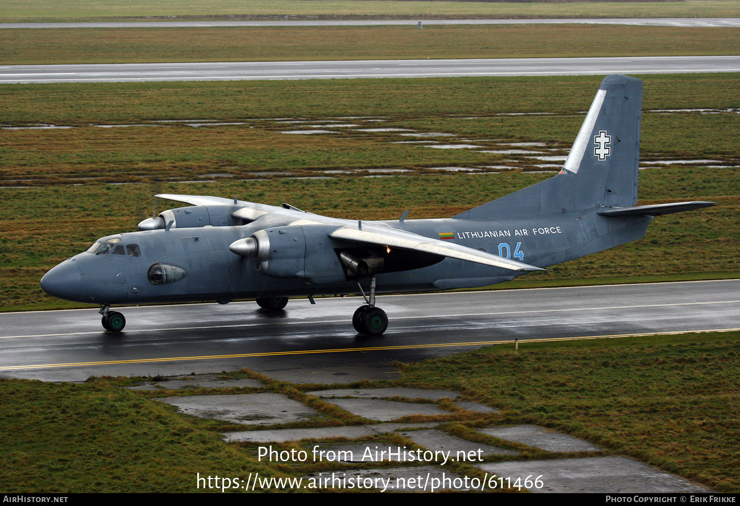 Aircraft Photo of 04 | Antonov An-26B | Lithuania - Air Force | AirHistory.net #611466