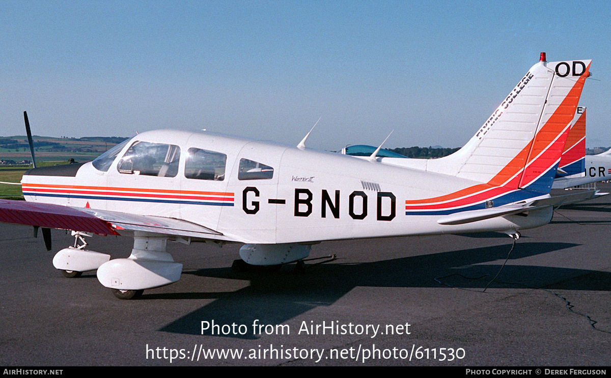 Aircraft Photo of G-BNOD | Piper PA-28-161 Warrior II | British Aerospace Flying College | AirHistory.net #611530
