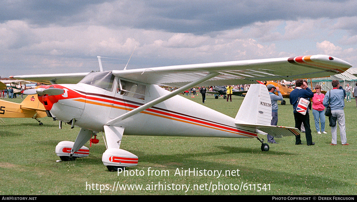 Aircraft Photo of N2822K | Luscombe 8A Silvaire | AirHistory.net #611541