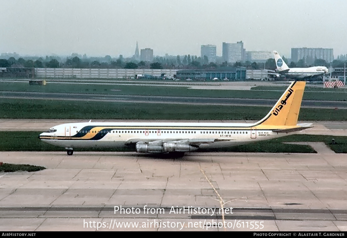 Aircraft Photo of ST-AFB | Boeing 707-3J8C | Sudan Airways | AirHistory.net #611555