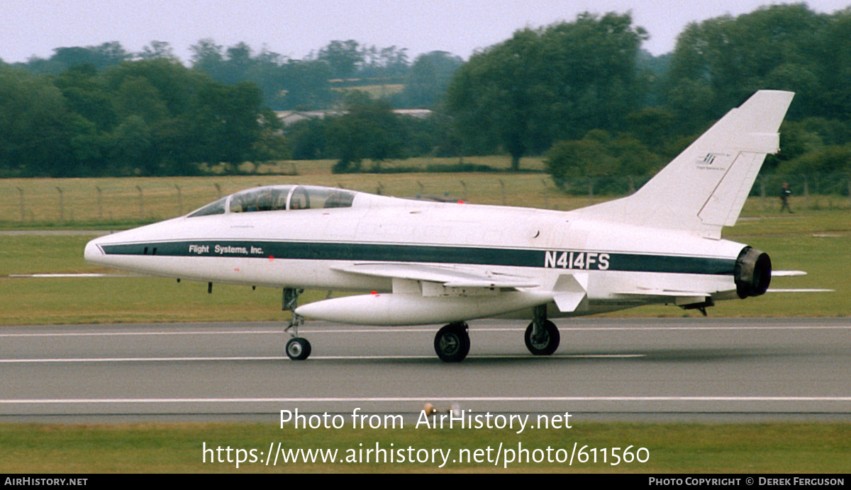 Aircraft Photo of N414FS | North American F-100F Super Sabre | Flight Systems Inc. | AirHistory.net #611560