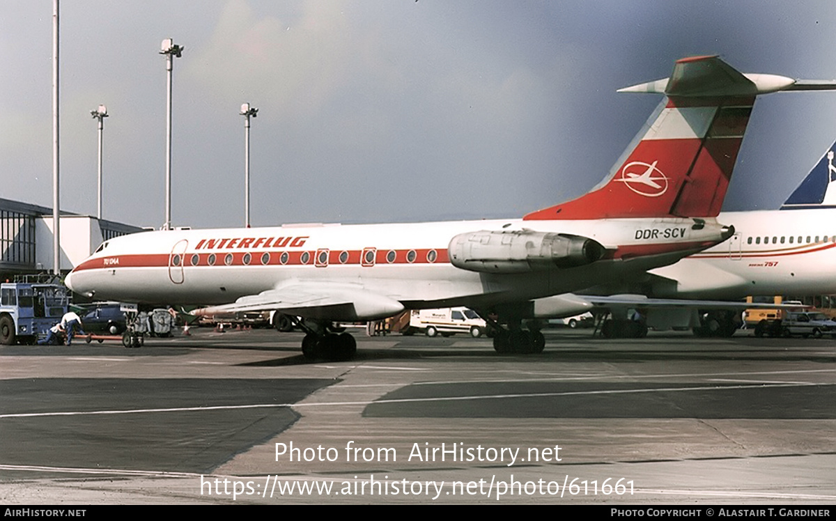 Aircraft Photo of DDR-SCV | Tupolev Tu-134A | Interflug | AirHistory.net #611661