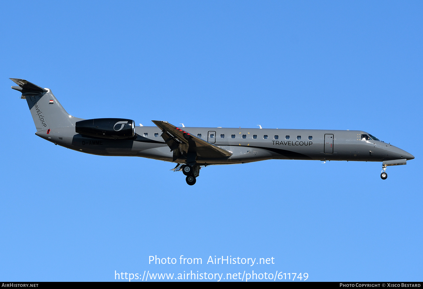 Aircraft Photo of D-AMME | Embraer ERJ-145EP (EMB-145EP) | Travelcoup | AirHistory.net #611749