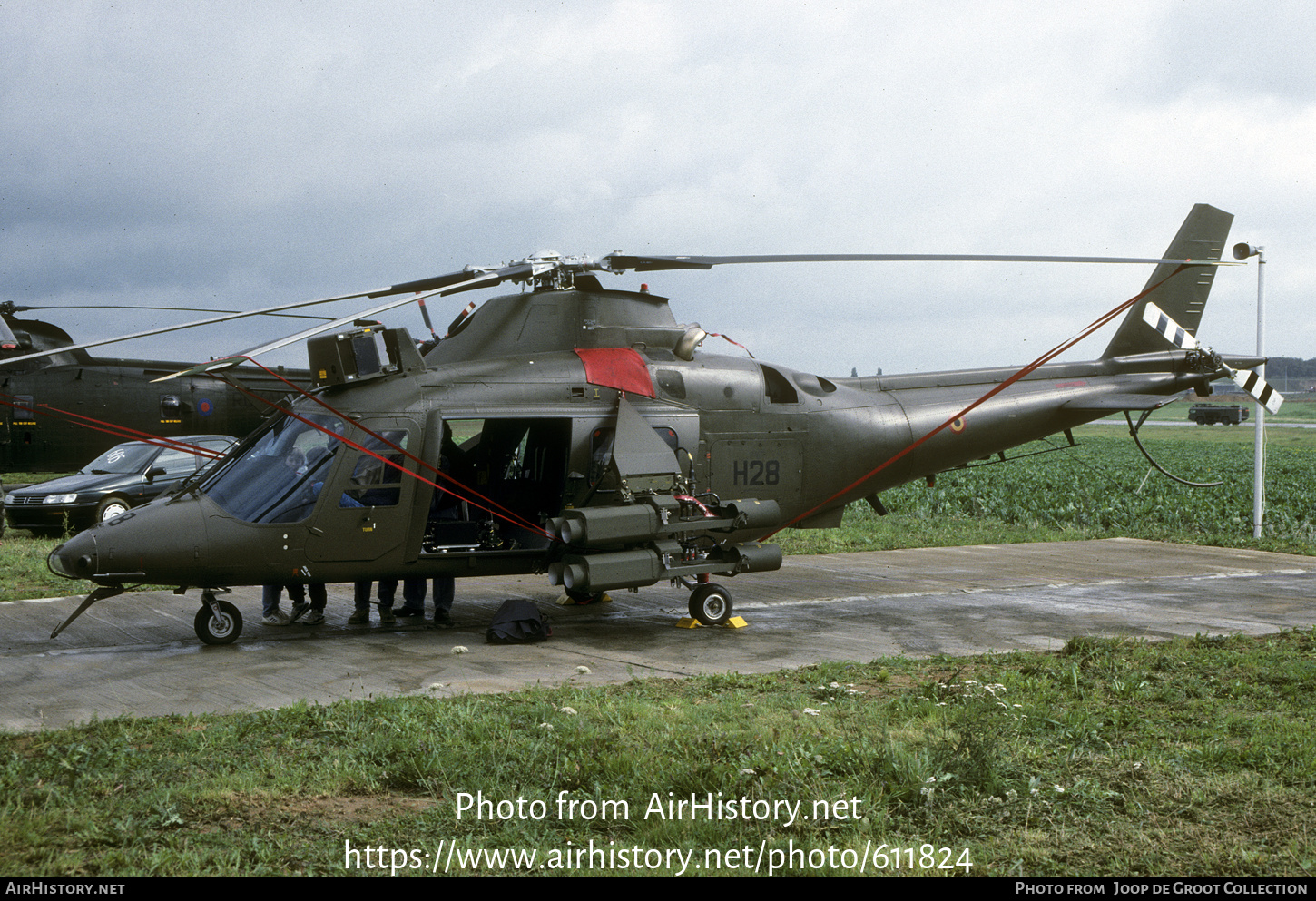 Aircraft Photo of H28 | Agusta A-109HA (A-109BA) | Belgium - Army | AirHistory.net #611824