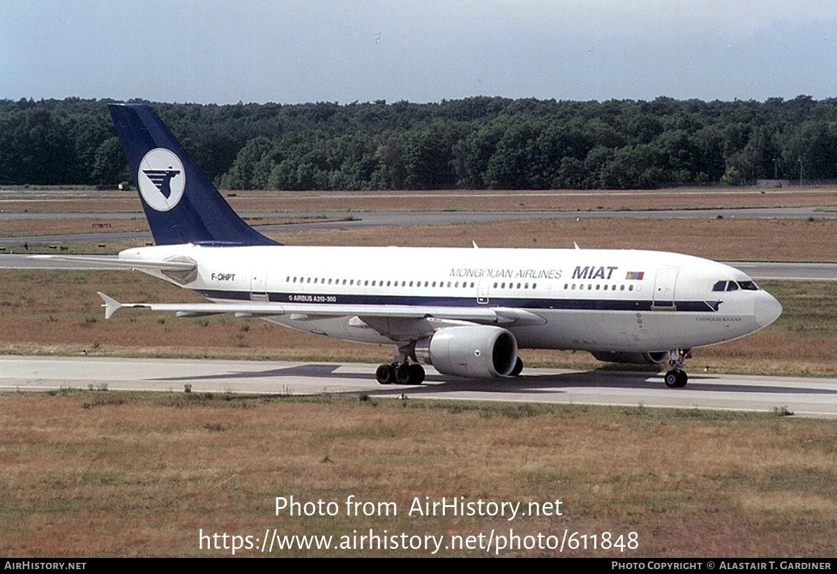 Aircraft Photo of F-OHPT | Airbus A310-304 | MIAT Mongolian Airlines | AirHistory.net #611848