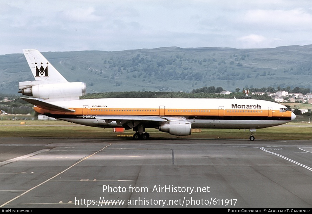 Aircraft Photo of G-DMCA | McDonnell Douglas DC-10-30 | Monarch Airlines | AirHistory.net #611917