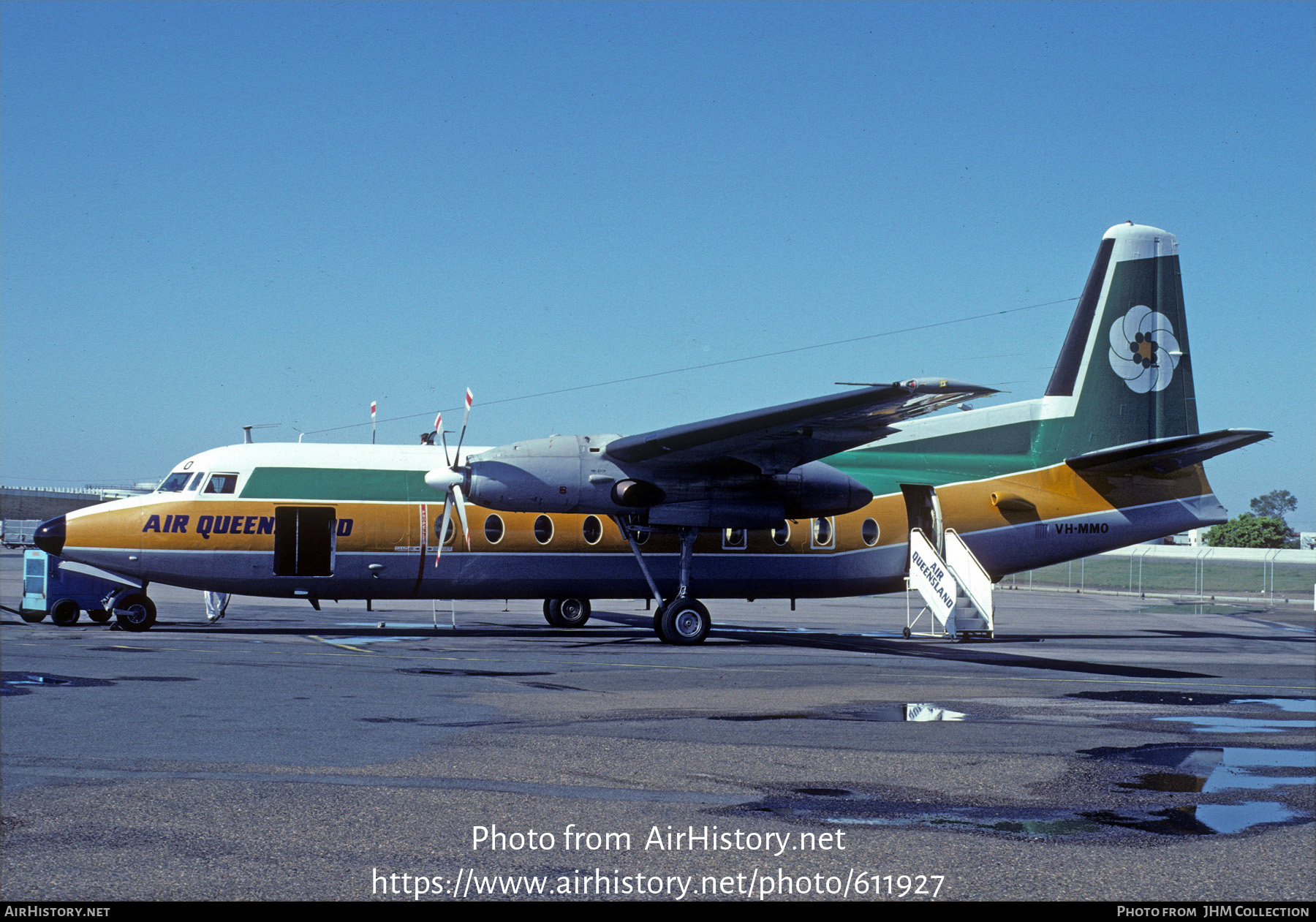 Aircraft Photo of VH-MMO | Fokker F27-200 Friendship | Air Queensland | AirHistory.net #611927