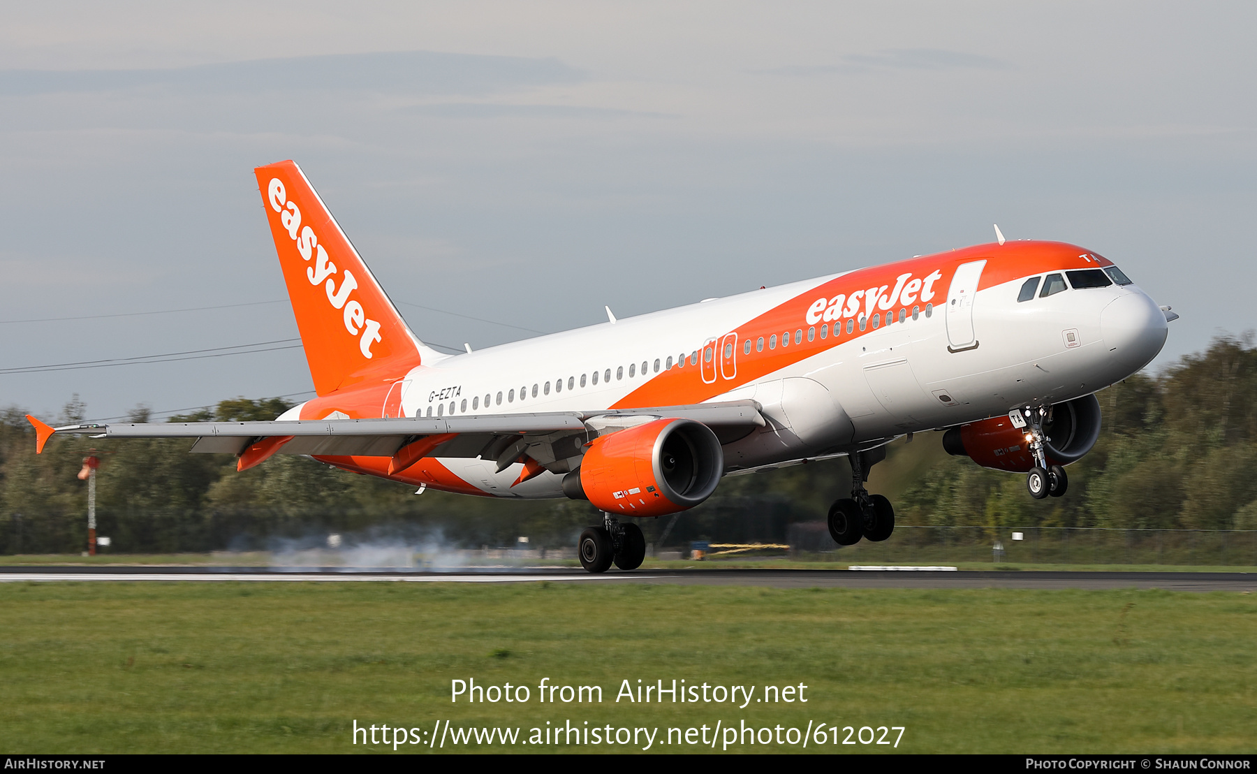 Aircraft Photo of G-EZTA | Airbus A320-214 | EasyJet | AirHistory.net #612027