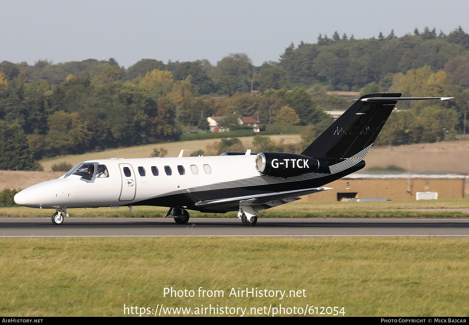 Aircraft Photo of G-TTCK | Cessna 525B CitationJet CJ3+ | AirHistory.net #612054