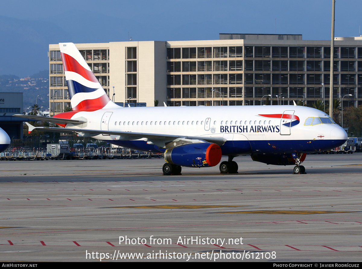 Aircraft Photo of G-DBCK | Airbus A319-131 | British Airways | AirHistory.net #612108