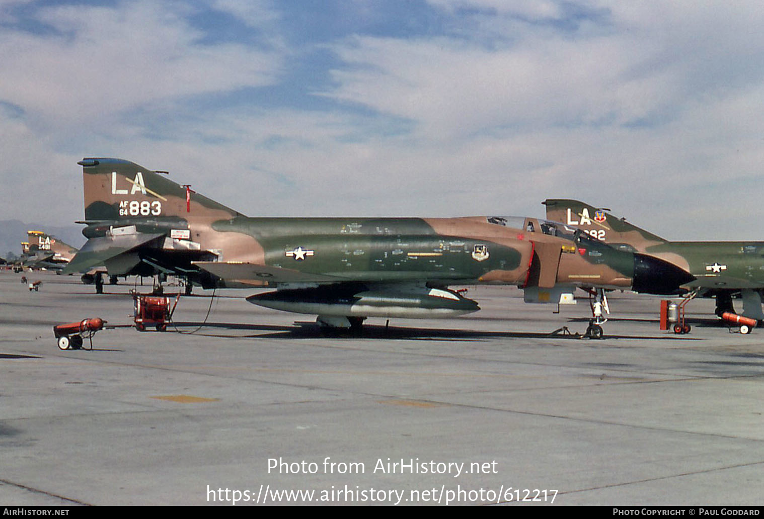 Aircraft Photo of 64-0883 / AF64-883 | McDonnell F-4C Phantom II | USA - Air Force | AirHistory.net #612217