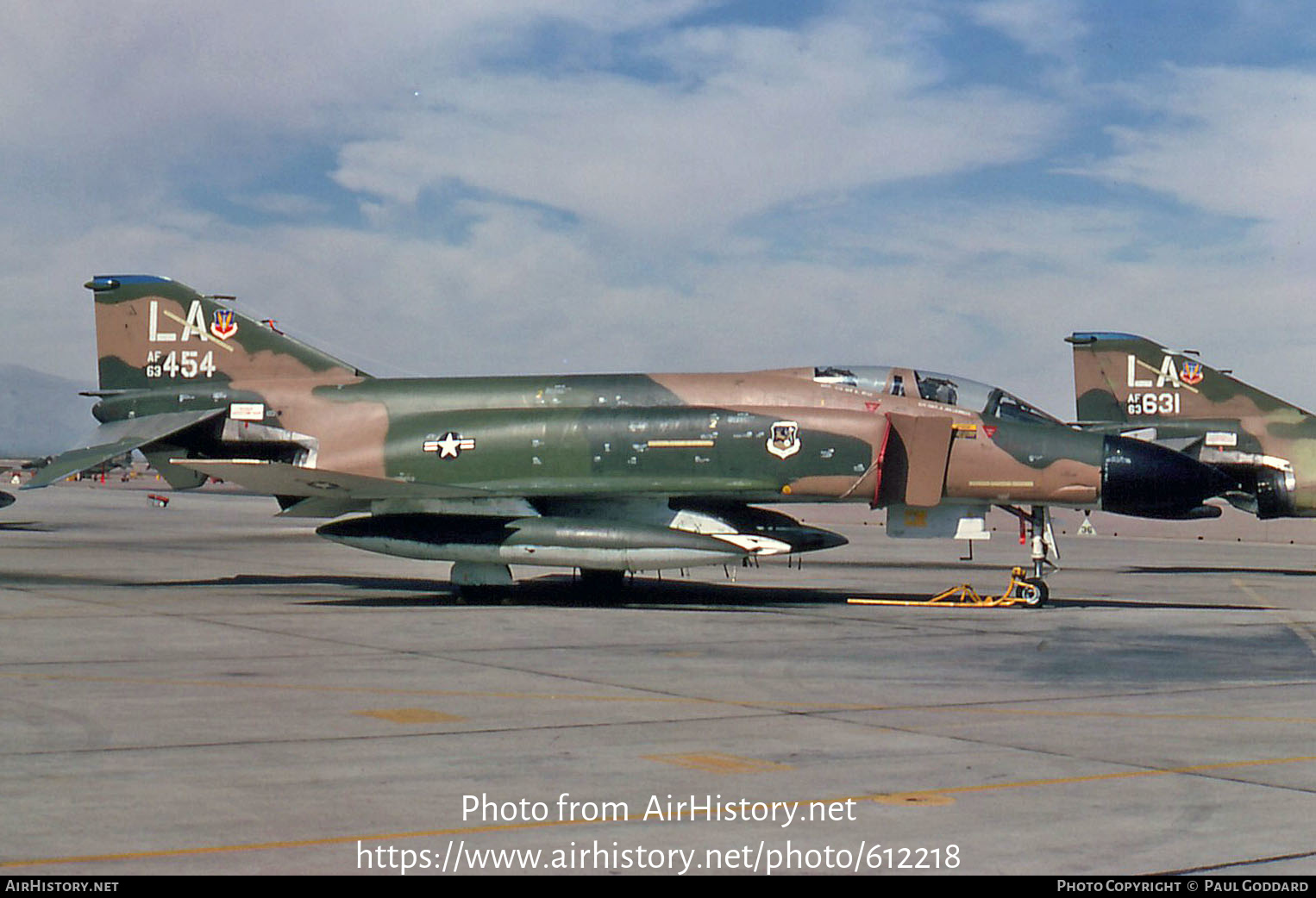 Aircraft Photo of 63-7454 / AF63-454 | McDonnell F-4C Phantom II | USA - Air Force | AirHistory.net #612218