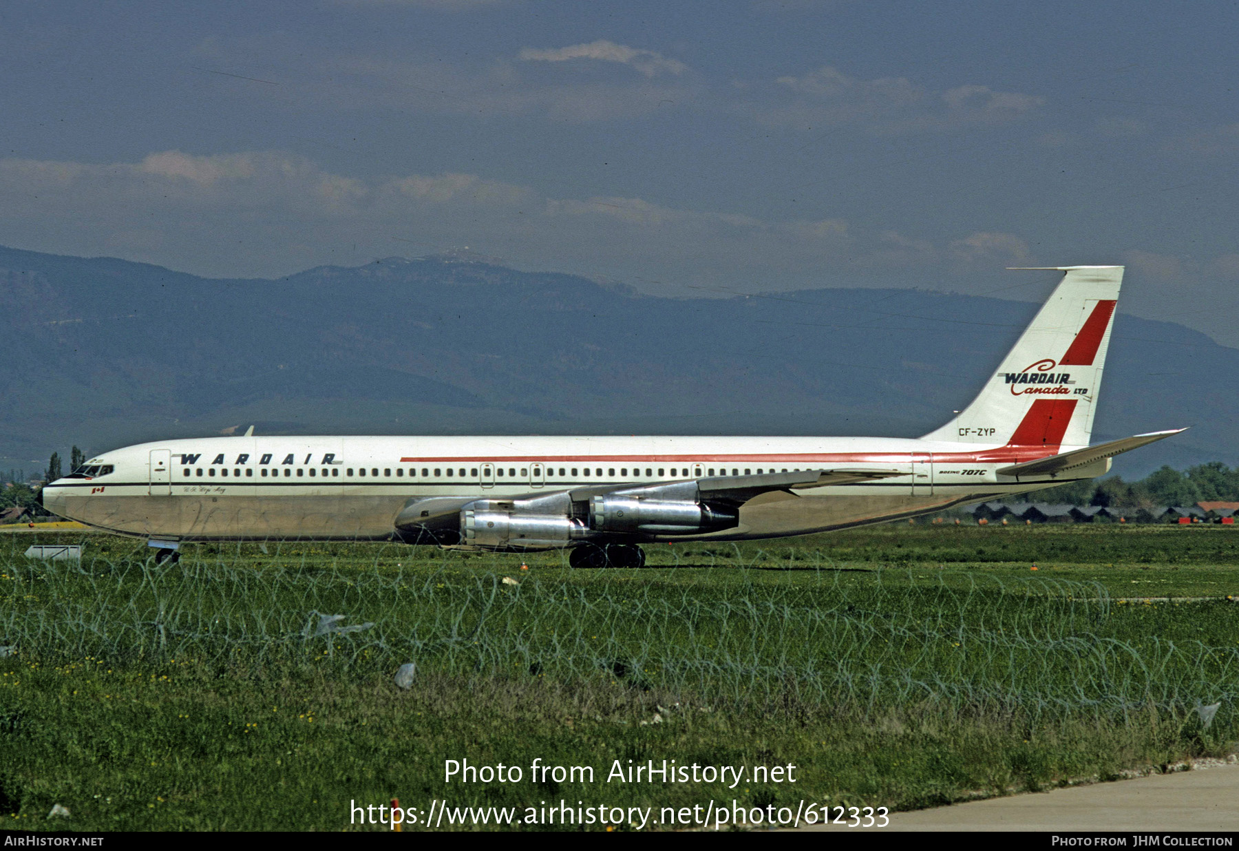 Aircraft Photo of CF-ZYP | Boeing 707-396C | Wardair Canada | AirHistory.net #612333