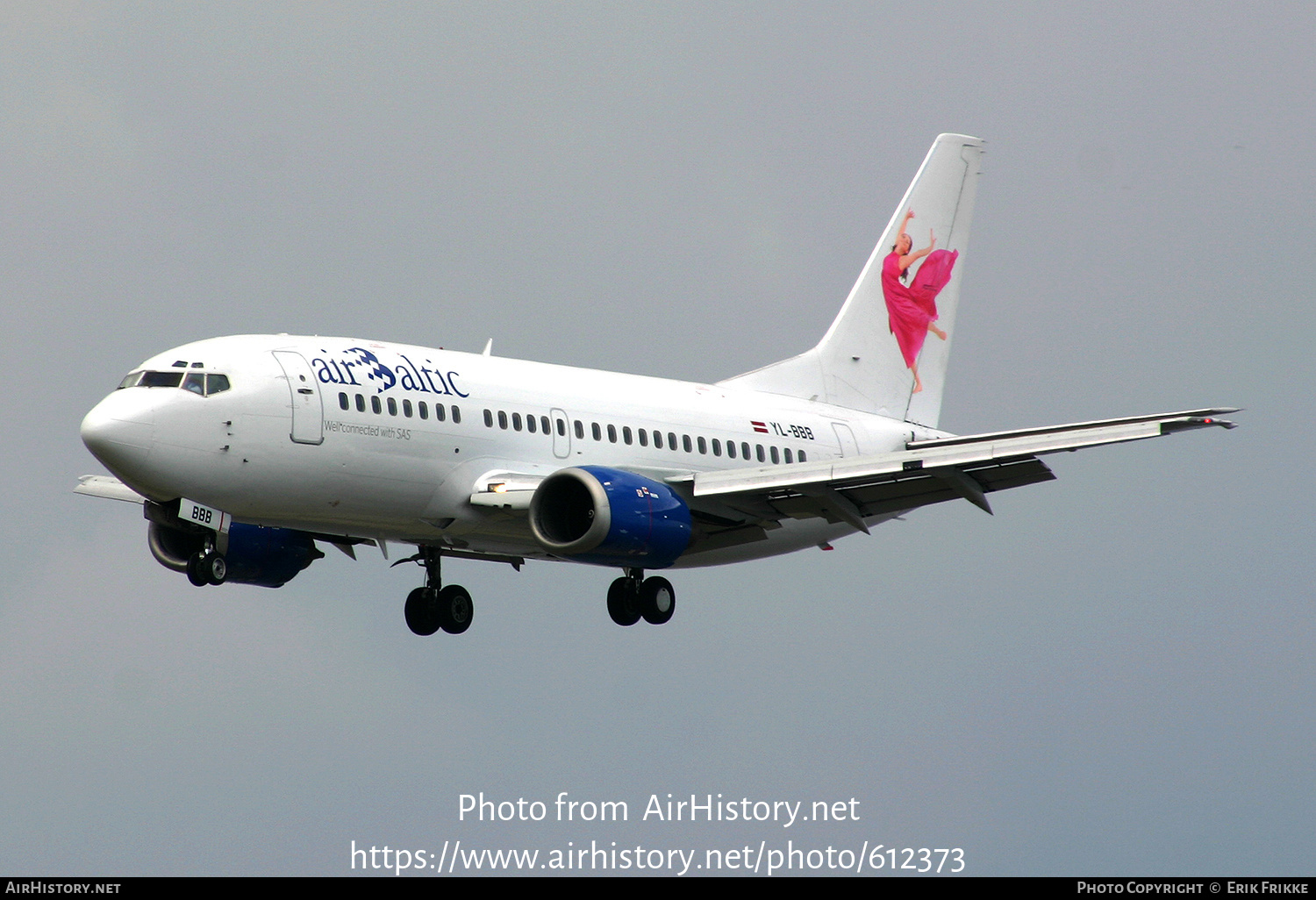 Aircraft Photo of YL-BBB | Boeing 737-505 | AirBaltic | AirHistory.net #612373