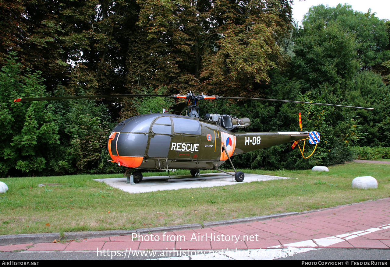 Aircraft Photo of H-08 | Sud SE-3160 Alouette III | Netherlands - Air Force | AirHistory.net #612458