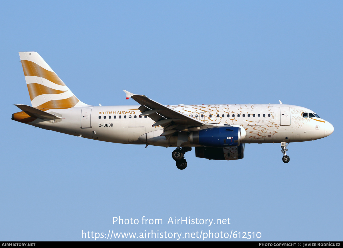 Aircraft Photo of G-DBCB | Airbus A319-131 | British Airways | AirHistory.net #612510