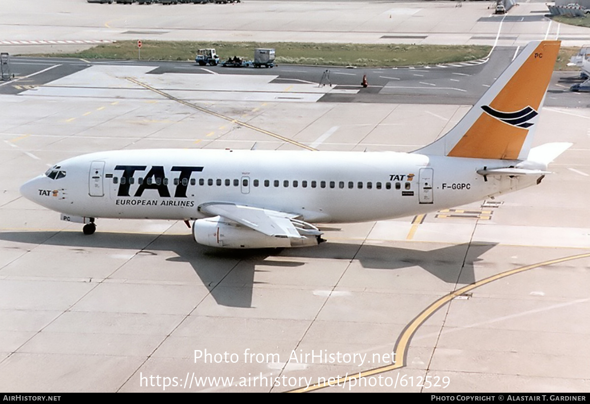 Aircraft Photo of F-GGPC | Boeing 737-204C | TAT European Airlines | AirHistory.net #612529