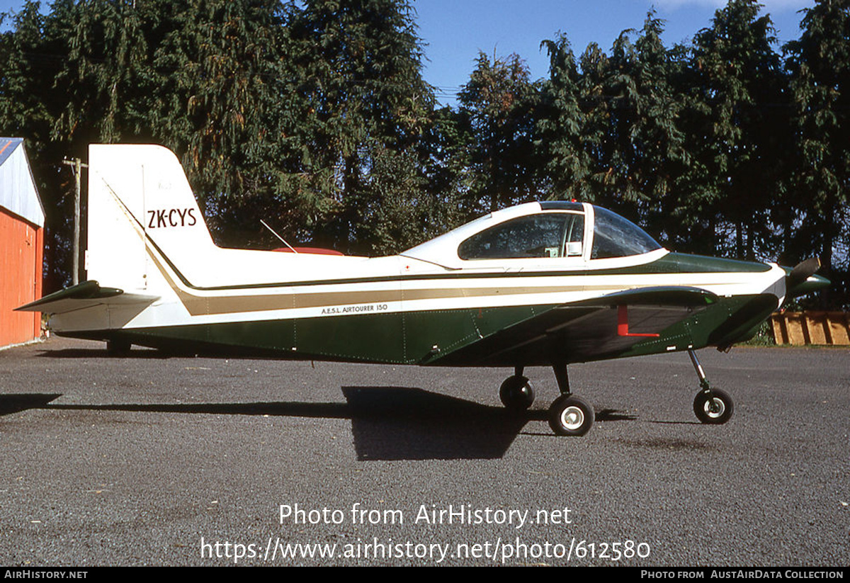 Aircraft Photo of ZK-CYS | AESL Airtourer 150 | AirHistory.net #612580