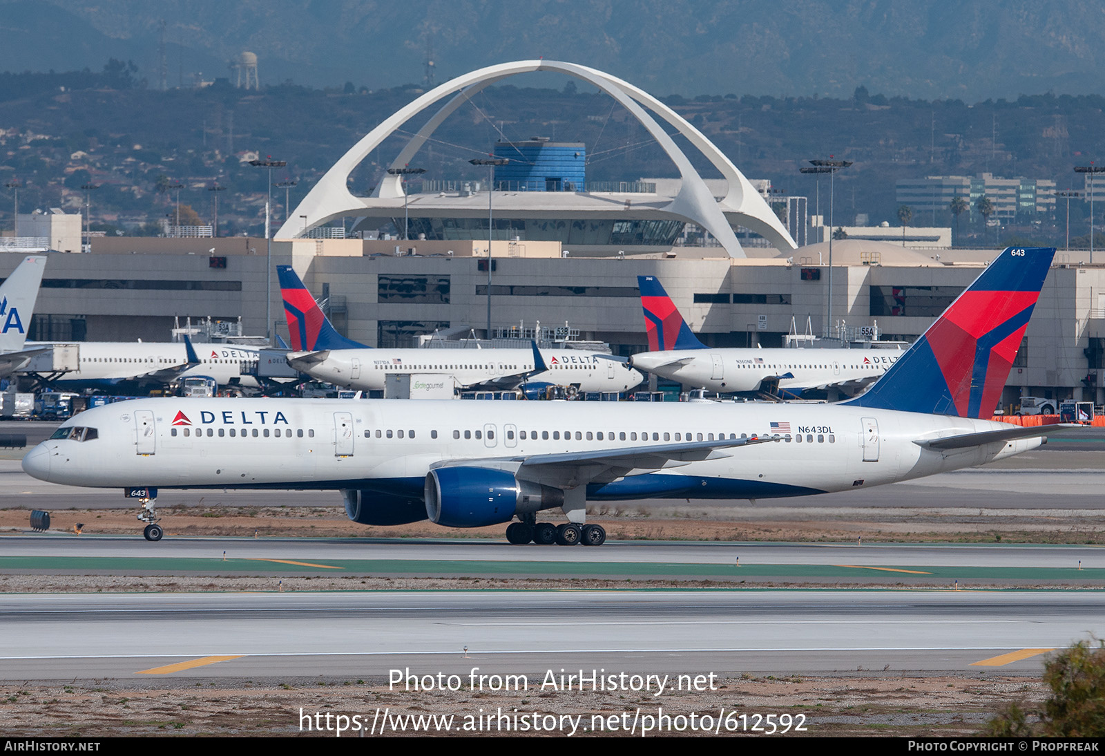 Aircraft Photo of N643DL | Boeing 757-232 | Delta Air Lines | AirHistory.net #612592