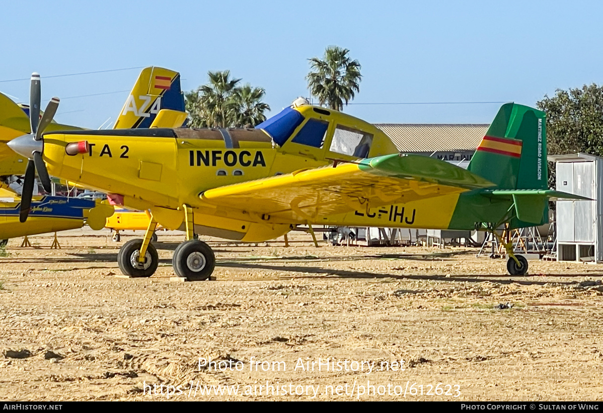 Aircraft Photo of EC-IHJ | Air Tractor AT-802F (AT-802A) | INFOCA - Incendios Forestales de Andalucía | AirHistory.net #612623