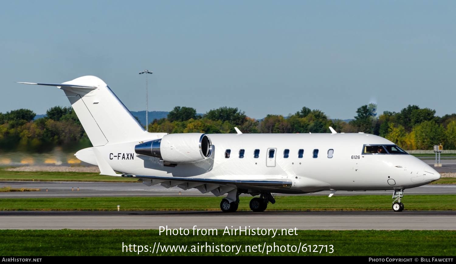 Aircraft Photo of C-FAXN | Bombardier Challenger 604 (CL-600-2B16) | AirHistory.net #612713