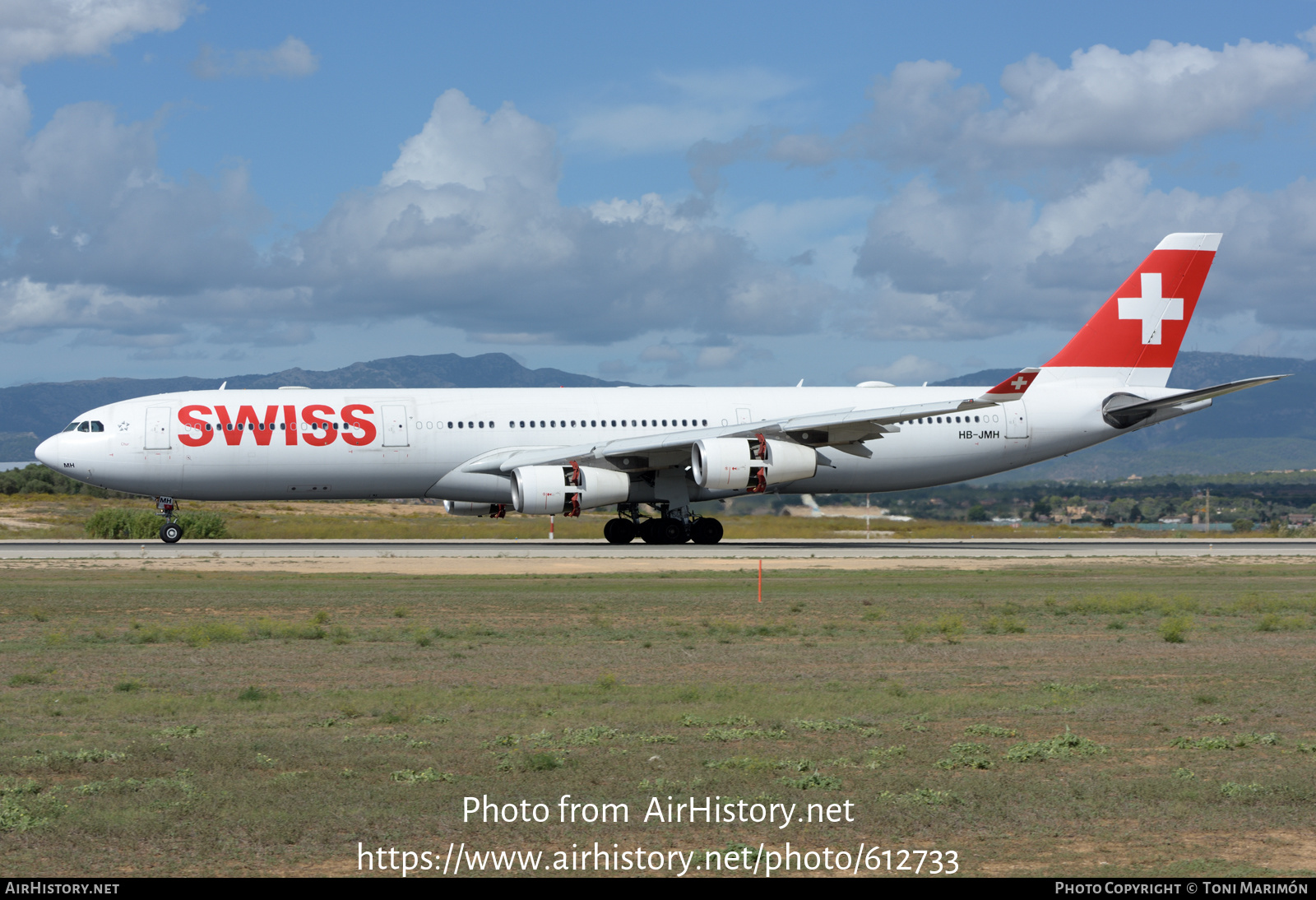 Aircraft Photo of HB-JMH | Airbus A340-313 | Swiss International Air Lines | AirHistory.net #612733