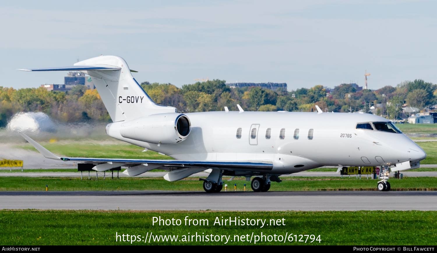 Aircraft Photo of C-GOVY | Bombardier Challenger 350 (BD-100-1A10) | AirHistory.net #612794