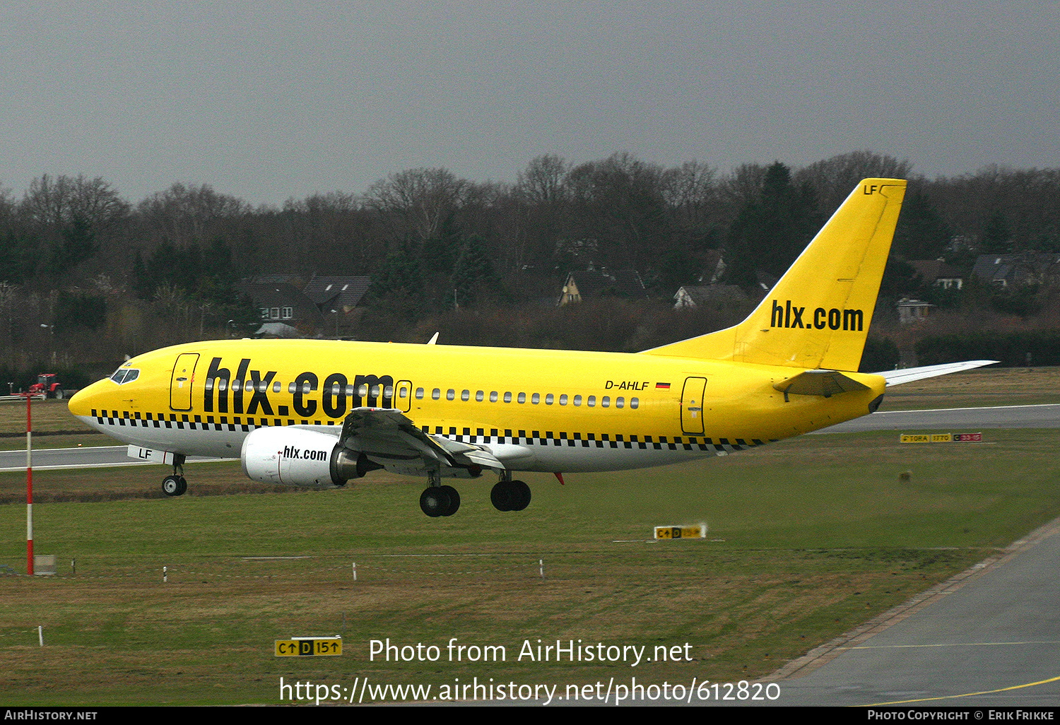 Aircraft Photo of D-AHLF | Boeing 737-5K5 | Hapag-Lloyd Express | AirHistory.net #612820