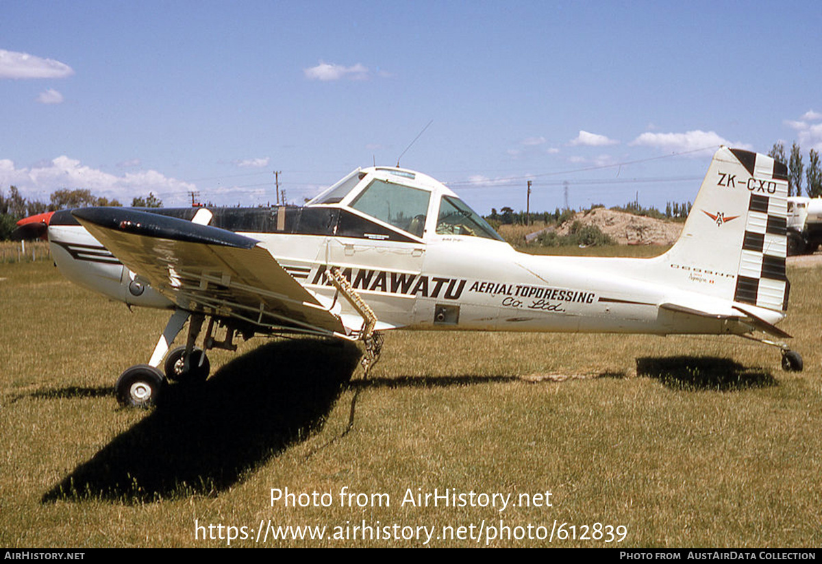 Aircraft Photo of ZK-CXO | Cessna A188A AgWagon B | Manawatu Aerial Topdressing | AirHistory.net #612839