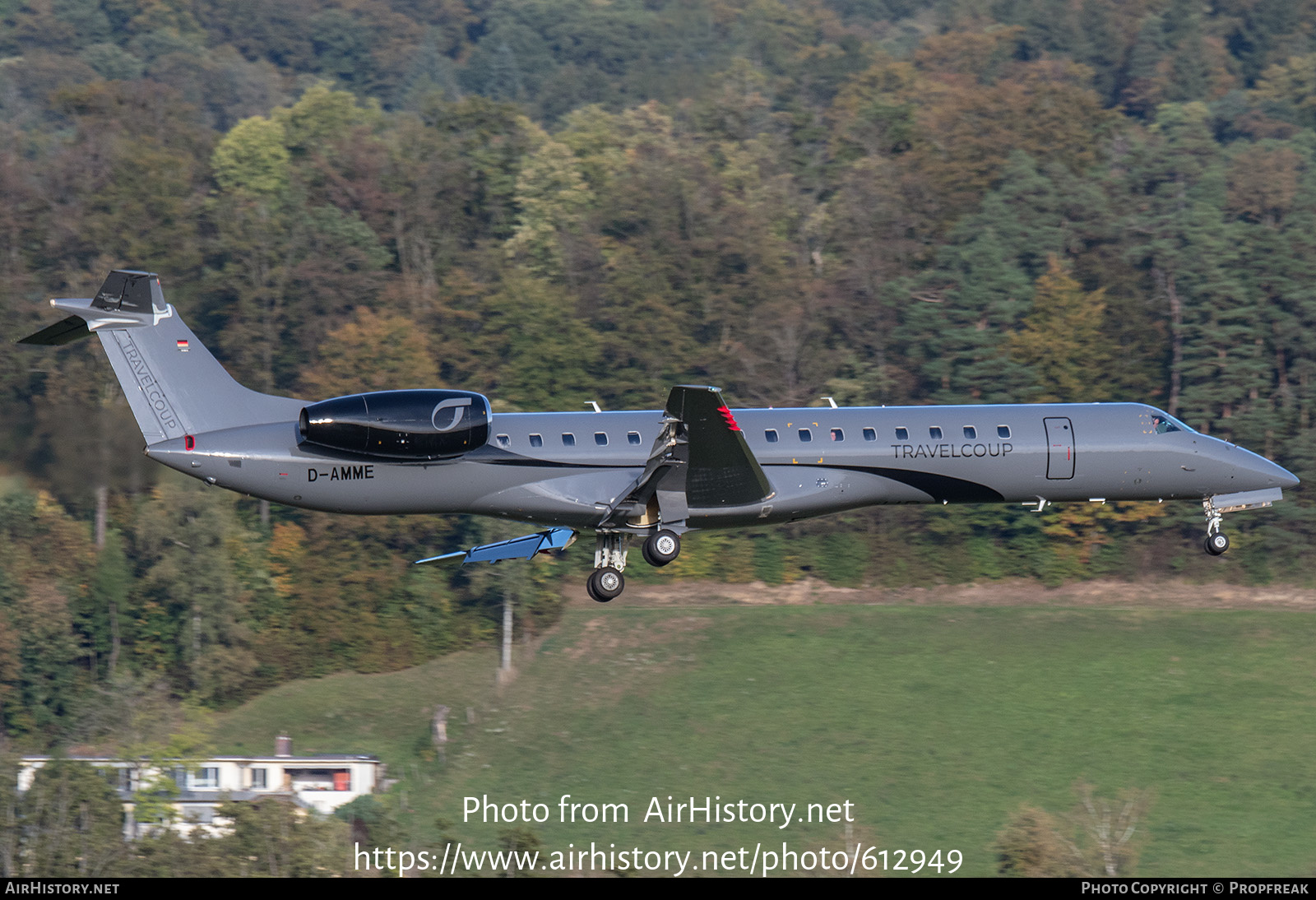 Aircraft Photo of D-AMME | Embraer ERJ-145EP (EMB-145EP) | Travelcoup | AirHistory.net #612949