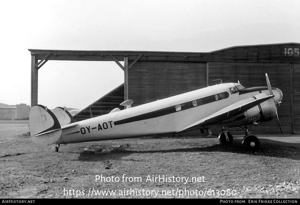 Aircraft Photo of OY-AOT | Lockheed 12-A Electra Junior | AirHistory.net #613080